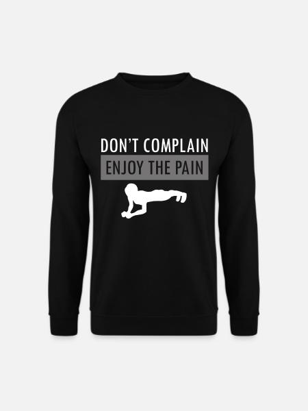 Sport Fitness Gift Idea - Unisex Sweatshirt - black