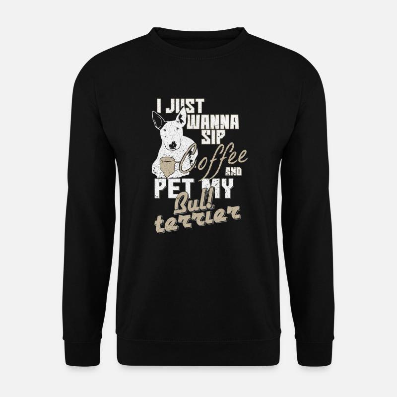 Coffee dog - Unisex Sweatshirt - black