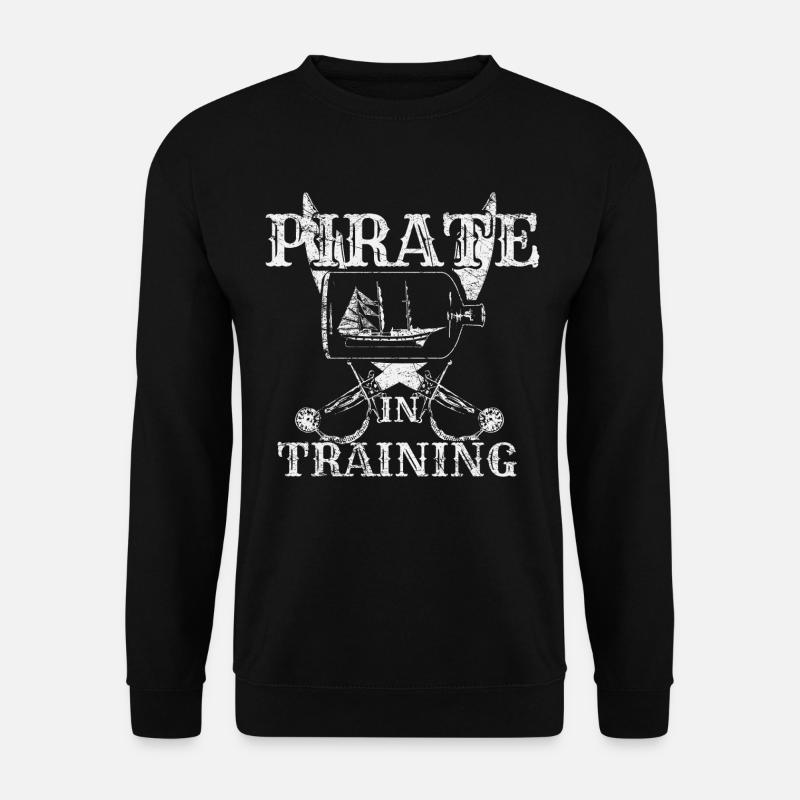 Pirate Sailing - Unisex Sweatshirt - black