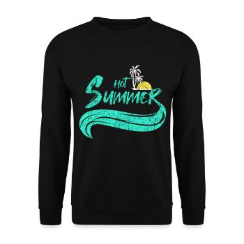 strand - Uniseks sweater - zwart - Voor - Alina (178cm) & Michal (187cm)