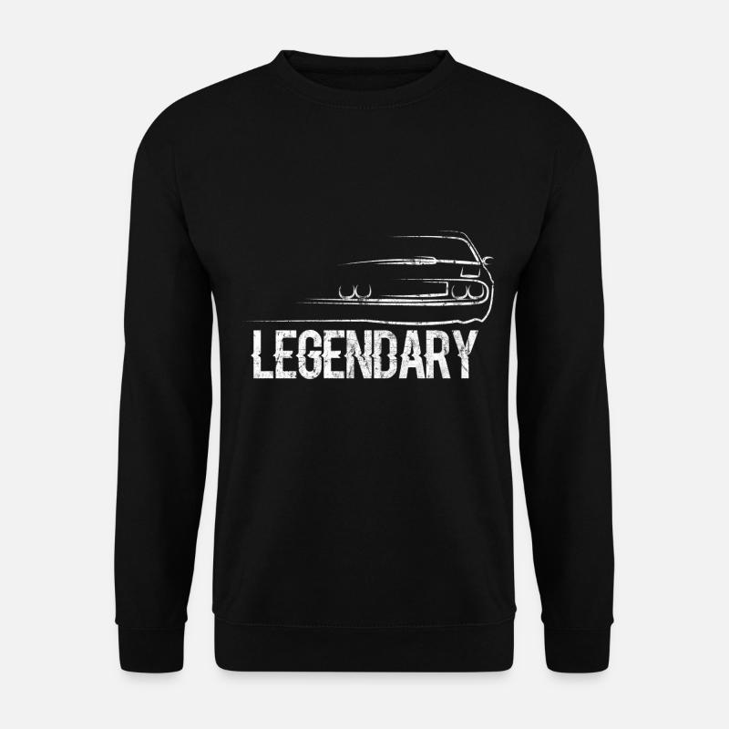 Auto Motor Geschenkidee - Unisex Pullover - Schwarz