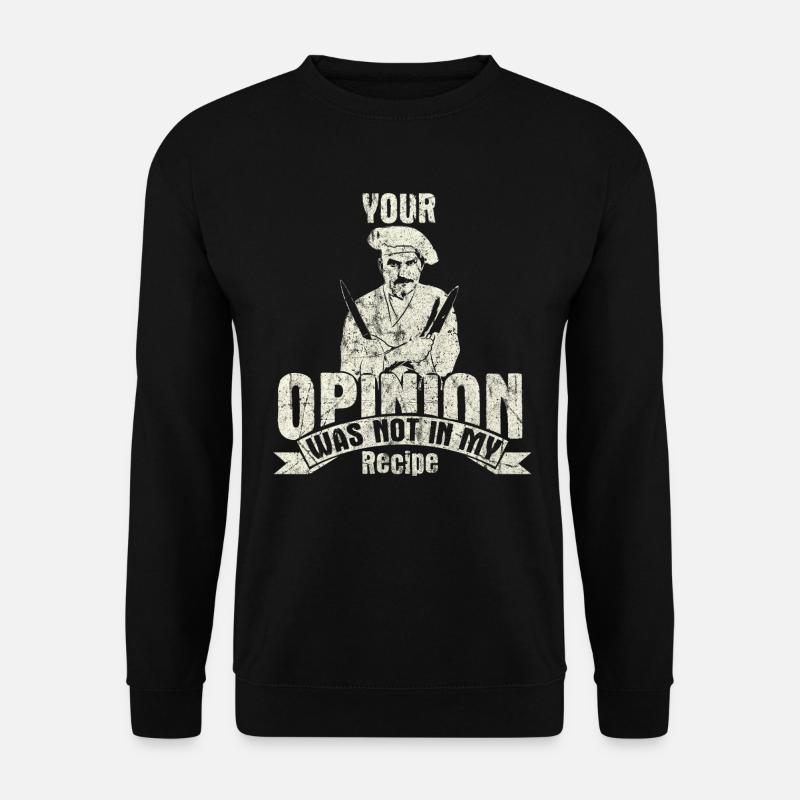 bake cook - Unisex Sweatshirt - black
