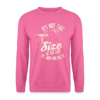 Fotograf - Unisex Pullover - Pink - Vorne