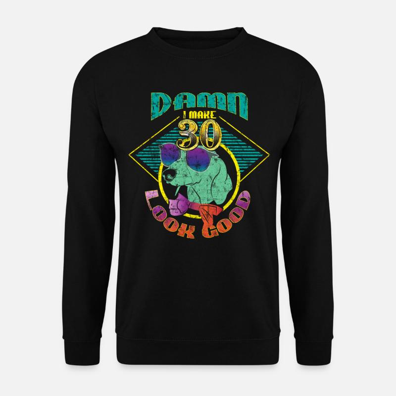 30. Geburtstag - Unisex Pullover - Schwarz