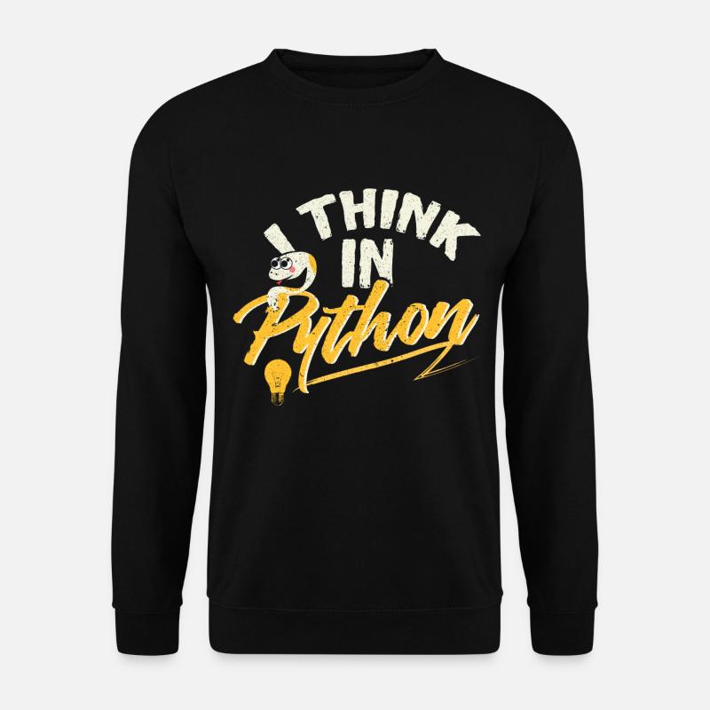 Python Programmierer - Unisex Sweatshirt - black