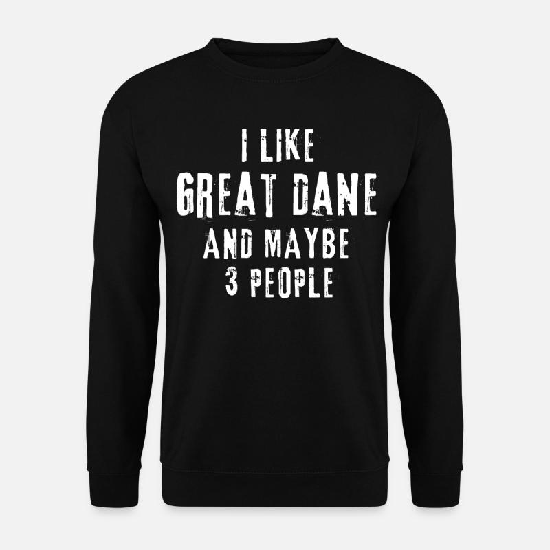 Deutsche Dogge - Unisex Pullover - Schwarz