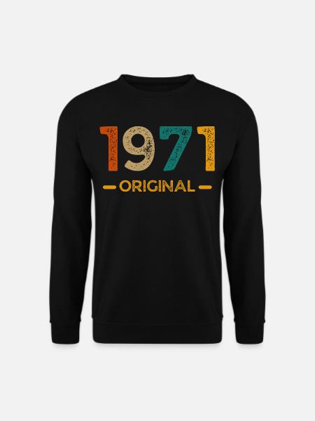 Original von 1971 - Unisex Pullover - Schwarz
