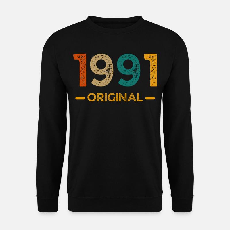 1991 Original - Unisex Pullover - Schwarz