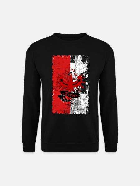 Retro Tirol - Unisex Pullover - Schwarz