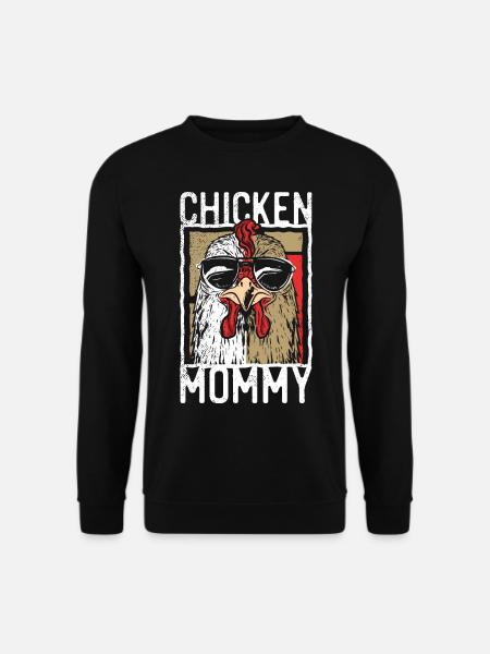 Maman de poulet - Chicken Chicken Farmer - Sweat-shirt Unisexe - noir