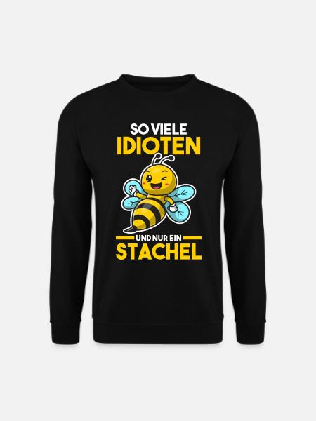 Bienenzüchter Imker Biene Bienen - Unisex Pullover - Schwarz