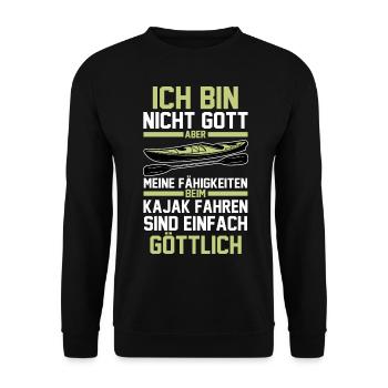 Schullehrer Lehrer - Unisex Pullover - Schwarz - Vorne - Alina (178cm) & Michal (187cm)