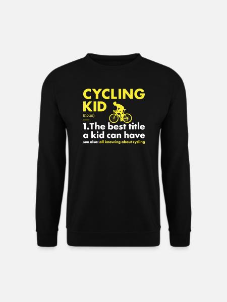 Sport Kid Cycling - Unisex Sweatshirt - black