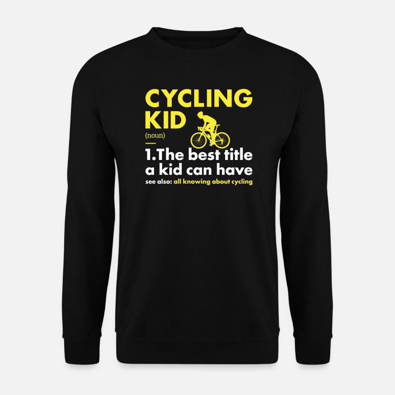 Sport Kid Cycling - Unisex Sweatshirt - black