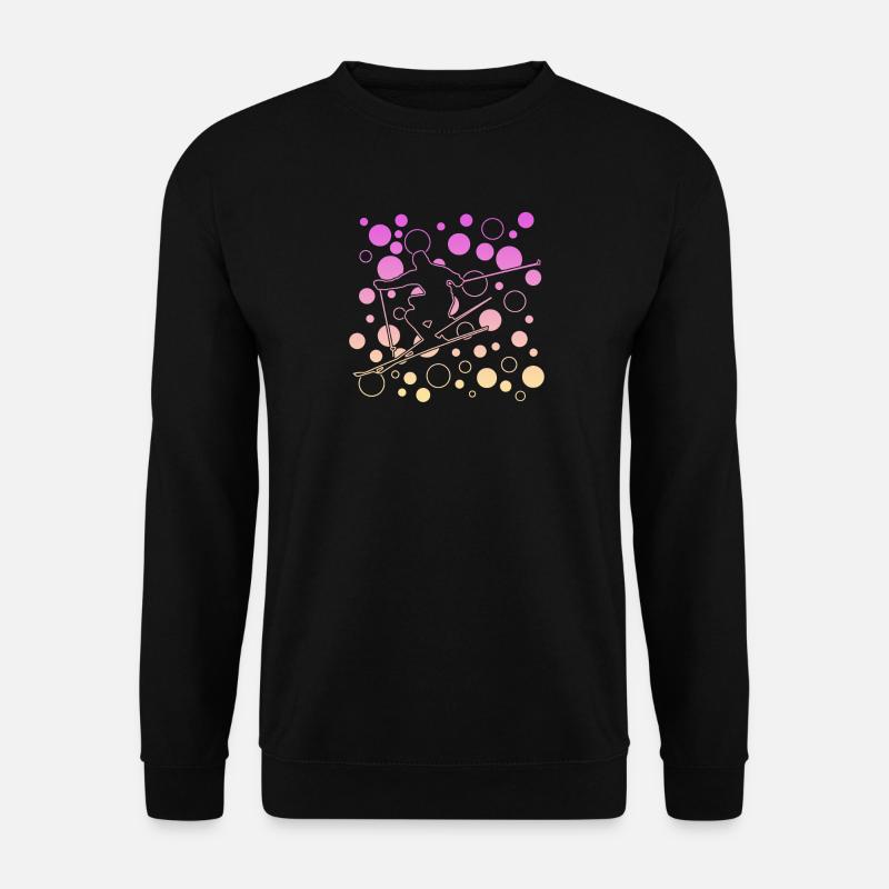 Ski - Unisex Pullover - Schwarz
