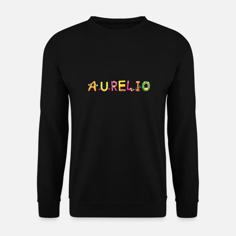 Aurelio - Unisex Pullover - Schwarz