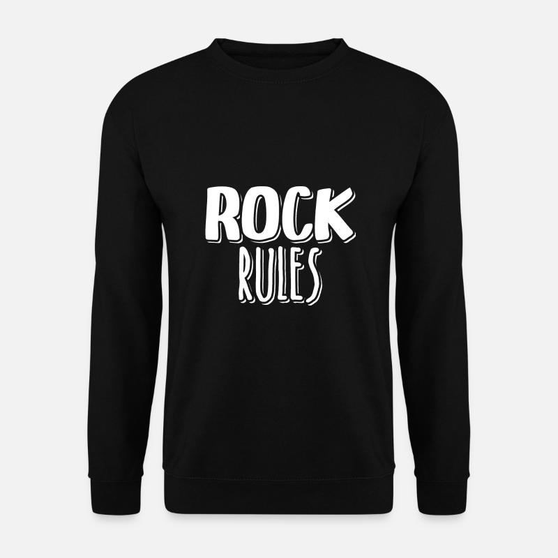 Rock Rules - Unisex Sweatshirt - black