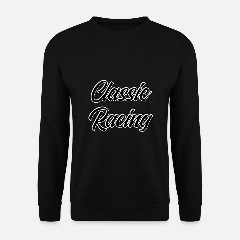 Classic Racing - Unisex Pullover - Schwarz