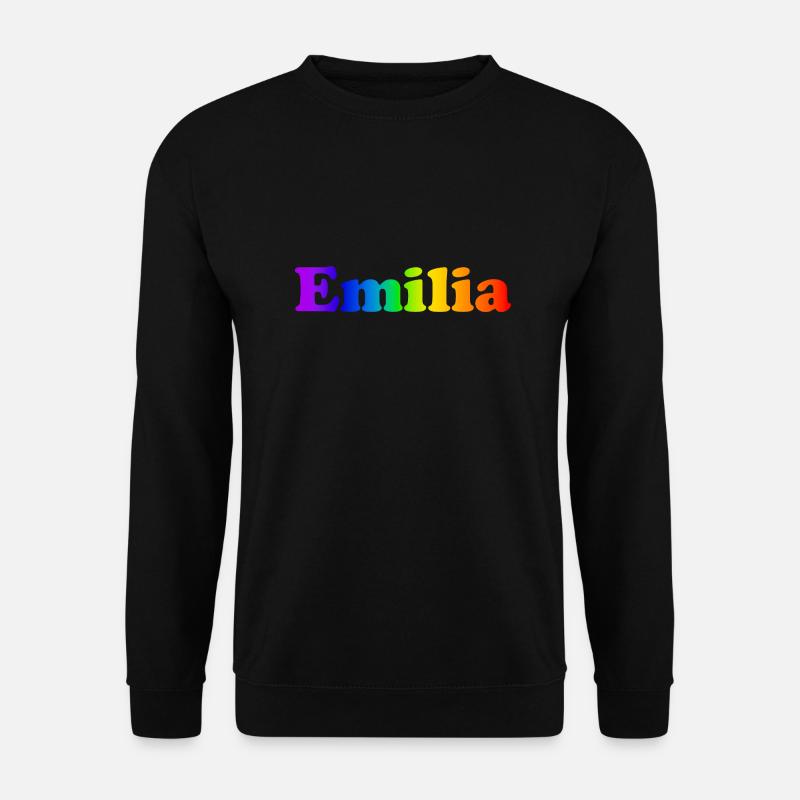 Emilia - Unisex Pullover - Schwarz