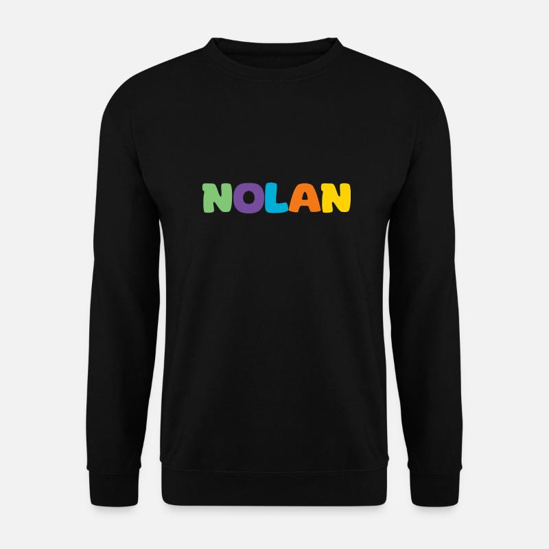 Name - Nolan - Unisex Sweatshirt - black