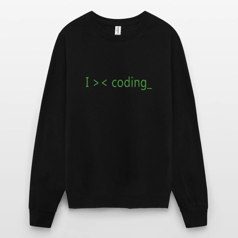 Ich liebe es, Programmierer zu programmieren Unisex Pullover