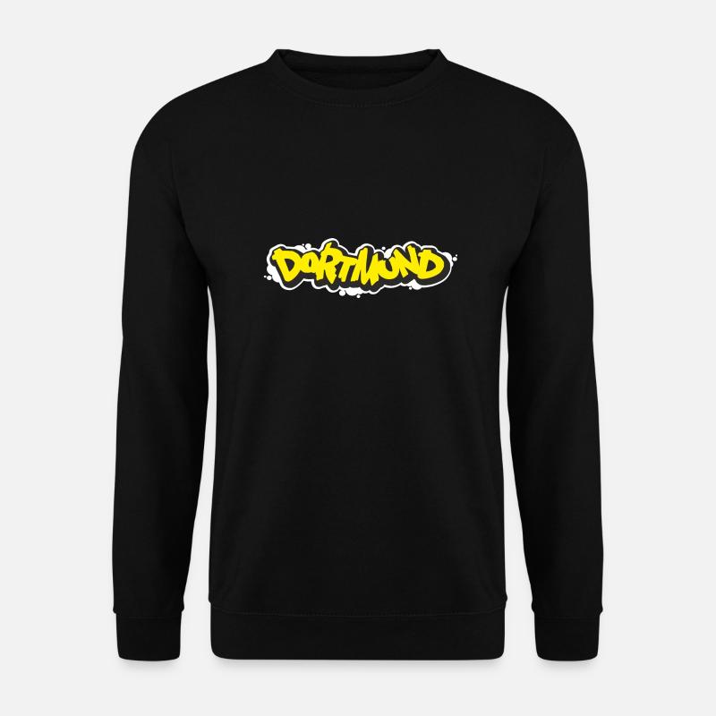 Dortmund Graffiti - Unisex Pullover - Schwarz