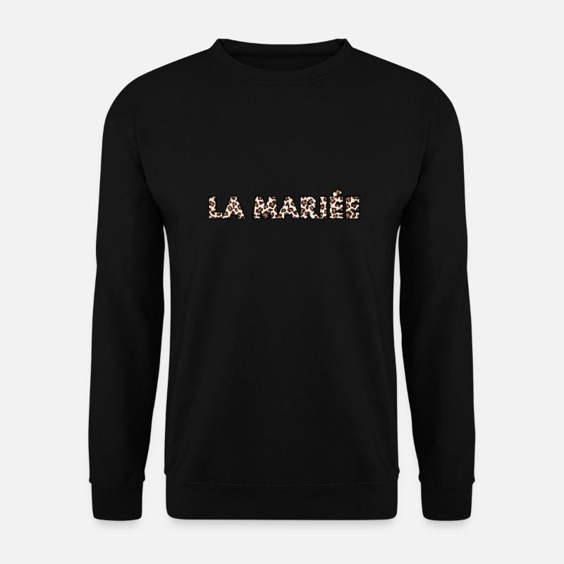 Die Leopardenbraut - Unisex Pullover - Schwarz