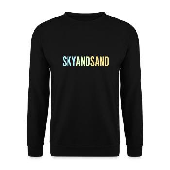 Sky And Sand - Unisex Pullover - Schwarz - Vorne - Alina (178cm) & Michal (187cm)