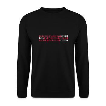 boissons de crânes ennemis - Sweat-shirt Unisexe - noir - Devant - Alina (178cm) & Michal (187cm)