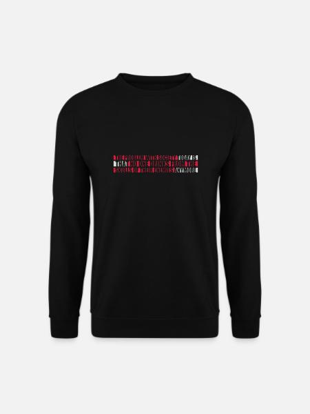 drinks from enemies skulls - Unisex Sweatshirt - black