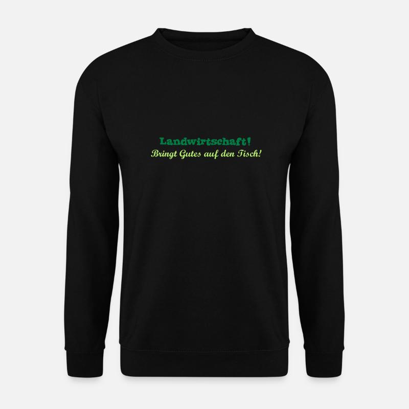 Landwirtschaft - Unisex Pullover - Schwarz