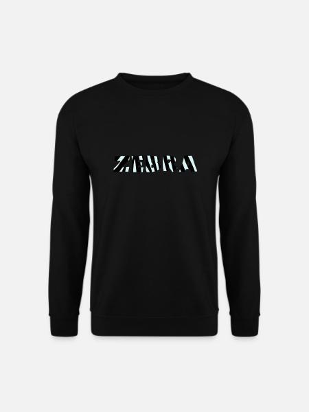 zebra - Unisex Pullover - Schwarz
