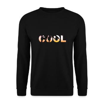 COOL cool cool cool police - Sweat-shirt Unisexe - noir - Devant - Alina (178cm) & Michal (187cm)