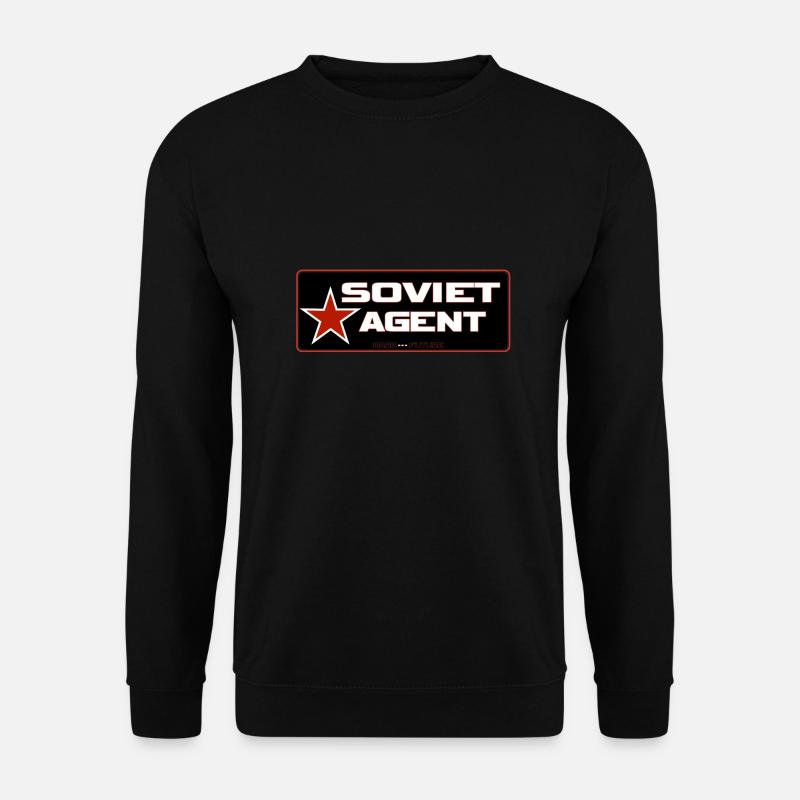 Sowjetischer Agent DFTS004 - Unisex Pullover - Schwarz