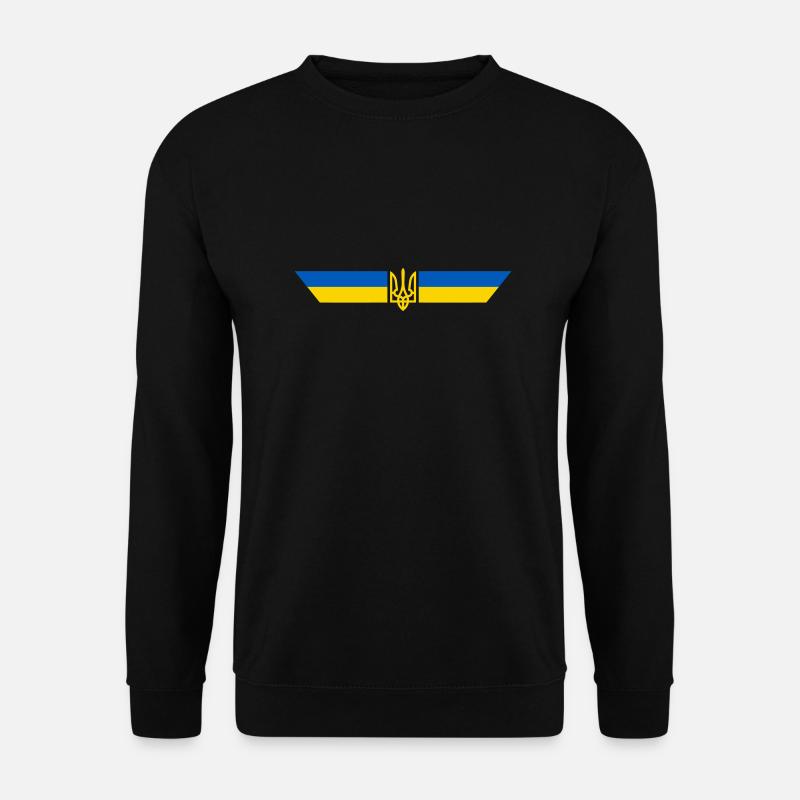 Ukraine - Unisex Pullover - Schwarz