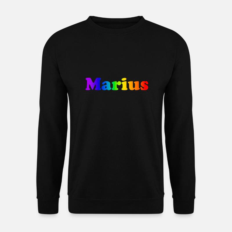 Marius - Unisex Pullover - Schwarz