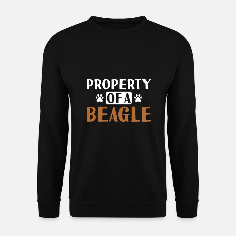 Property Of A Beagle - Unisex Pullover - Schwarz