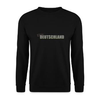 Elite Deutschland - Unisex Pullover - Schwarz - Vorne - Alina (178cm) & Michal (187cm)