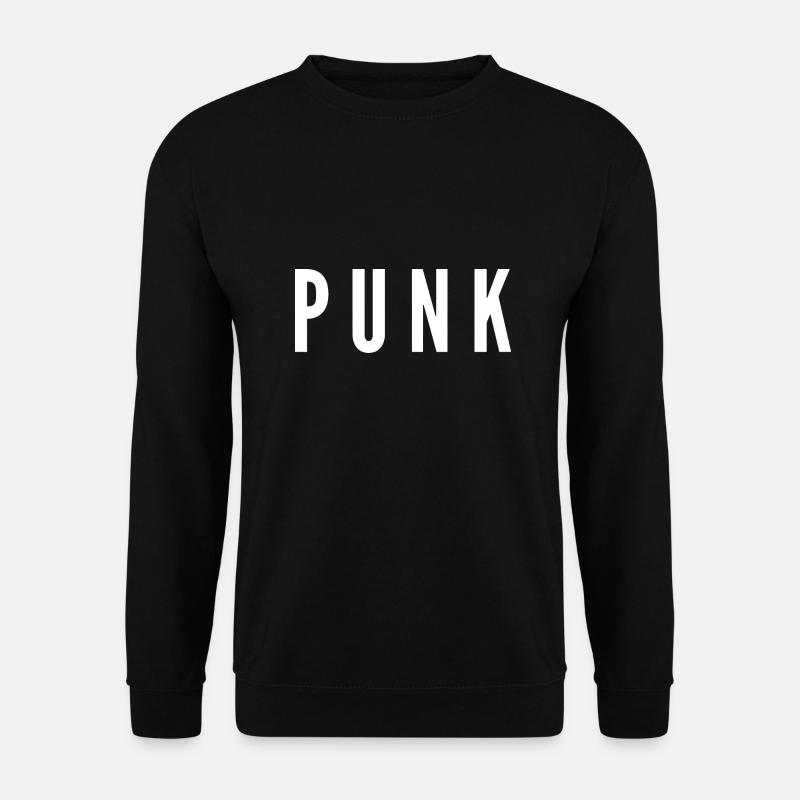 Punk - Unisex Pullover - Schwarz