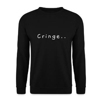 grinçant des dents.. - Sweat-shirt Unisexe - noir - Devant - Alina (178cm) & Michal (187cm)