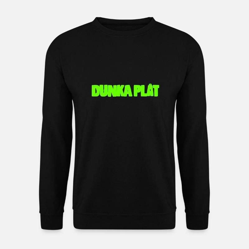 Dunka Blech - Unisex Pullover - Schwarz