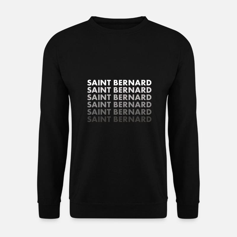 Saint Bernard - Unisex Pullover - Schwarz