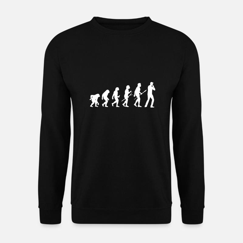Harmonica Evolution Harmonica - Unisex Sweatshirt - black
