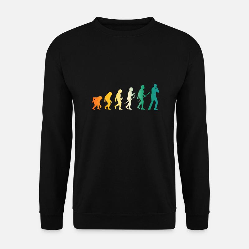 Harmonika Evolution Mundharmonika - Unisex Pullover - Schwarz