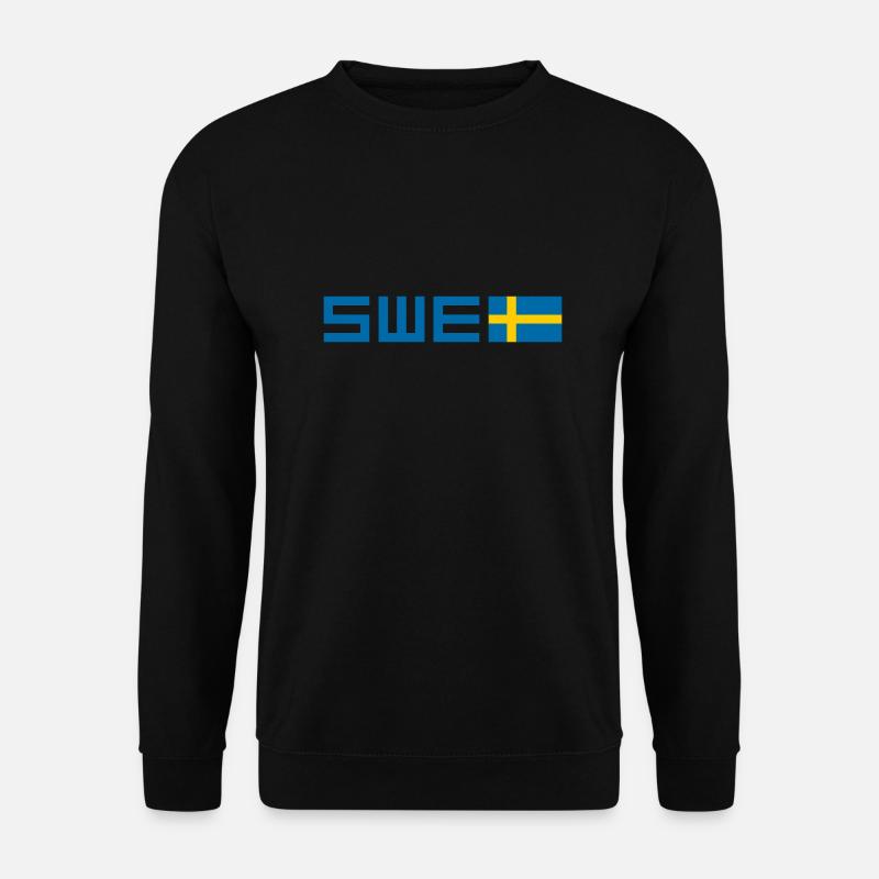 Schweden - Unisex Pullover - Schwarz