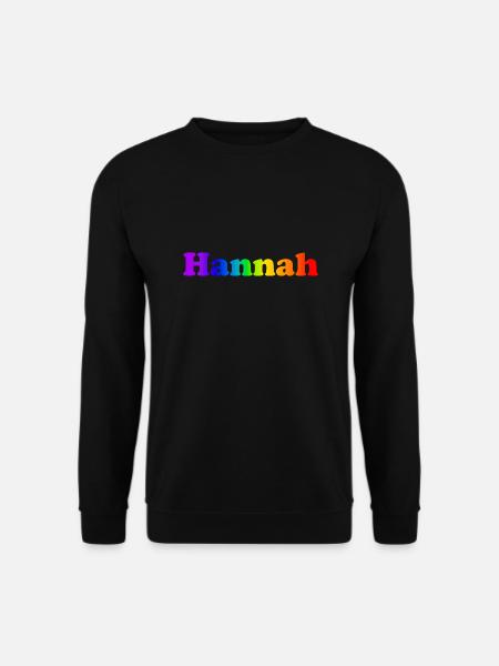 Hannah - Unisex Pullover - Schwarz