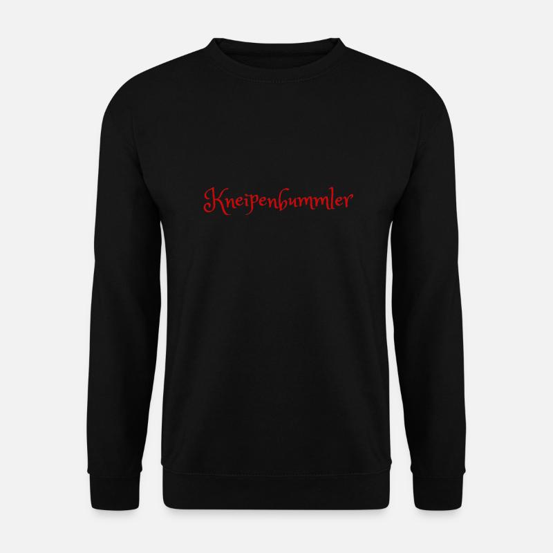 Kneipenbummler - Unisex Pullover - Schwarz