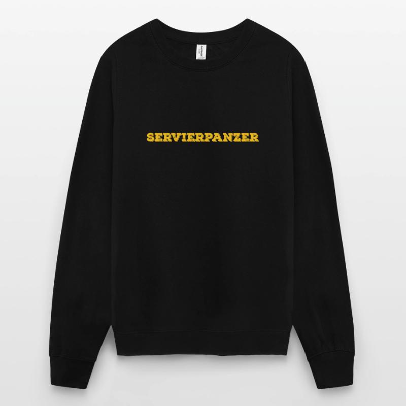 Servier Panzer - Serviermoped oder Serviertraktor Unisex Pullover