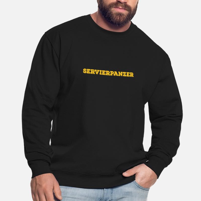 Servier Panzer - Serviermoped oder Serviertraktor Unisex Pullover