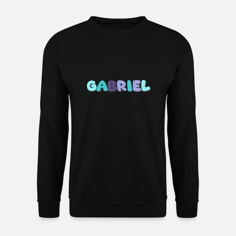 Name - Gabriel - Unisex Pullover - Schwarz